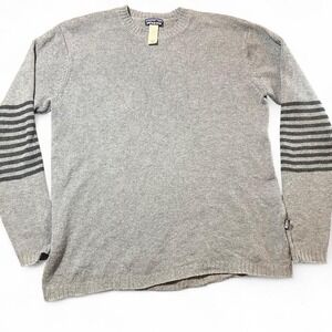 Grey vintage Patagonia lambswool sweater size XL